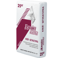 Клей-штукатуркаД-Вайт Люкс 25кг