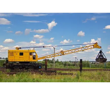 Кран на железнодорожном ходу КЖДЭ-16