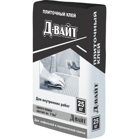 Плиточный клей Д-вайт 25 кг