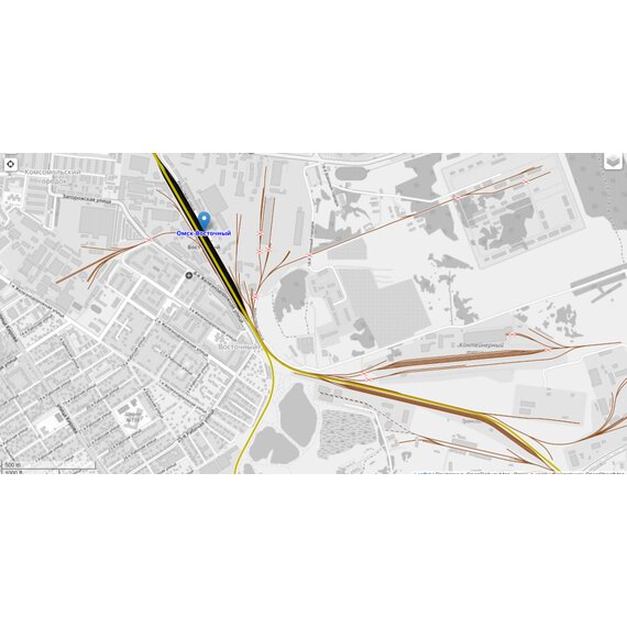 ст. Омск-Восточный Западно-Сибирская ЖД