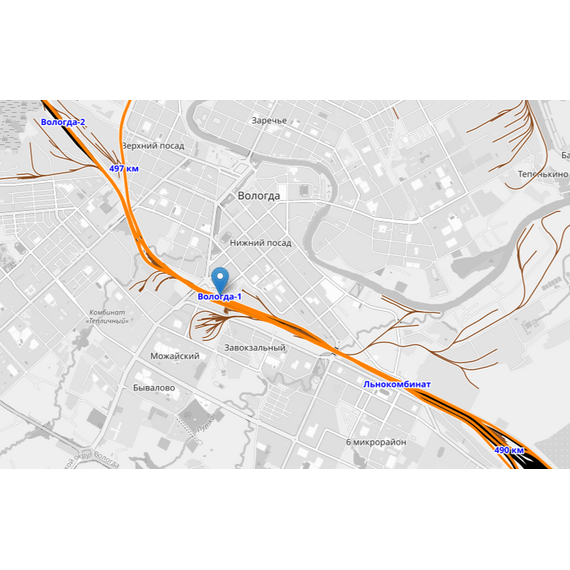 Станция Вологда-Пристань