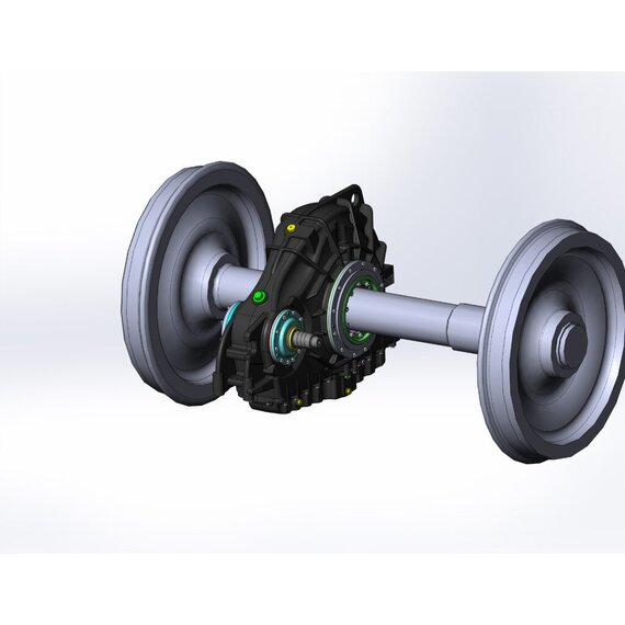 Редуктор колесной пары