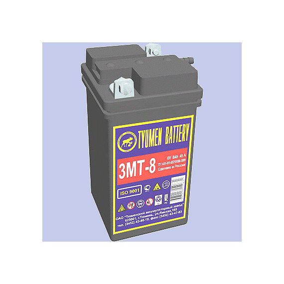 Аккумулятор 3МТС-8